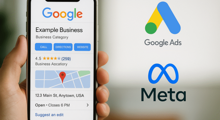 Google My Business Meta Ve Google Ads Google İşletme Reklamlarınızı Meta Reklamlarıyla Birleştirerek Yükselişe Geçin