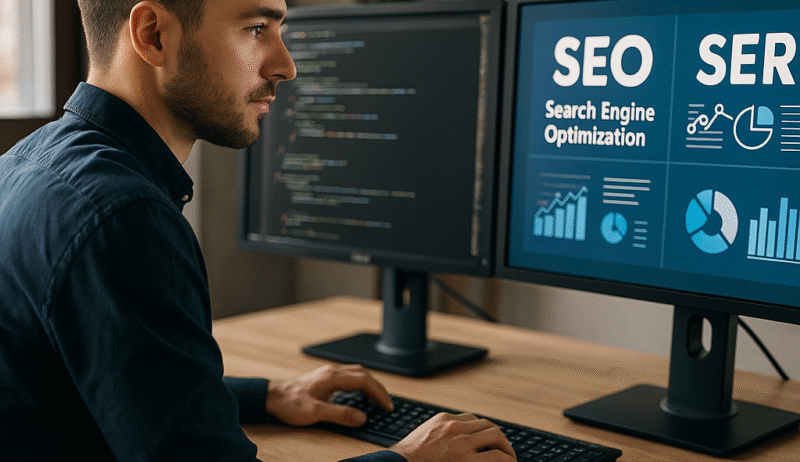 Seo Optimizasyonu Çalışan Bir Ycf Digital Çalışanı