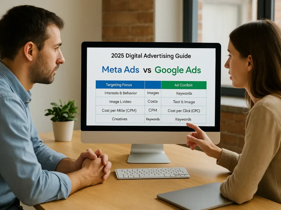 Meta Reklam Yönetimi Ve Google Ads Karşılaştırması 7 Ycf Digital - Meta Reklamları Mı Yoksa Google Reklamları Mı Rehberliği