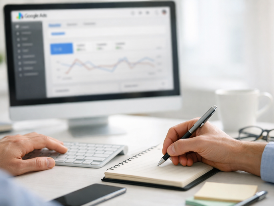 Ycf Digital Google Ads Danışmanlığı Kapsamında Sponsorlu Reklam Optimizasyonu Yapan Bir Profesyonelin Çalışma Anı.